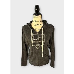 Touch by Alyssa Milano Women’s Medium Black Full Zip LA Kings Hockey Jacket